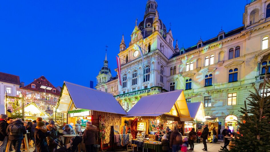 Christkindlmarkt am Hauptplatz Region Graz